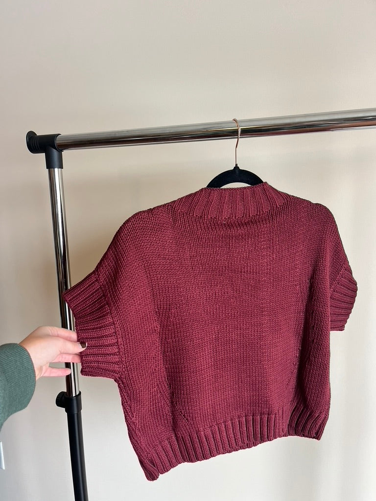 Heart Knitted Top