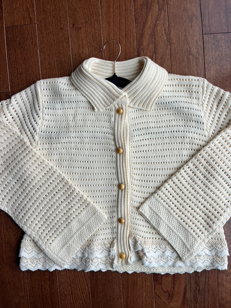 Button Down Sweater