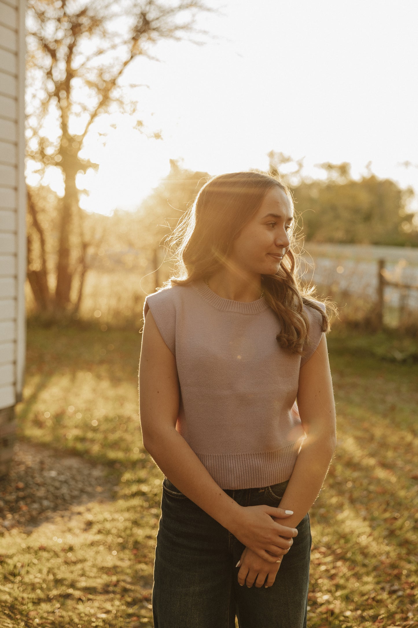 Sweater Vest Crop Top