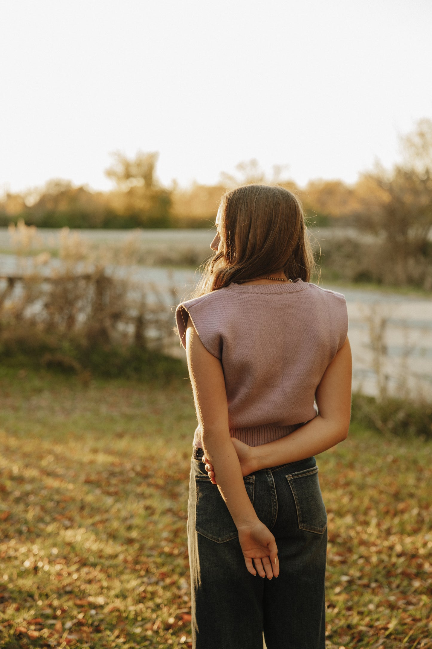 Sweater Vest Crop Top