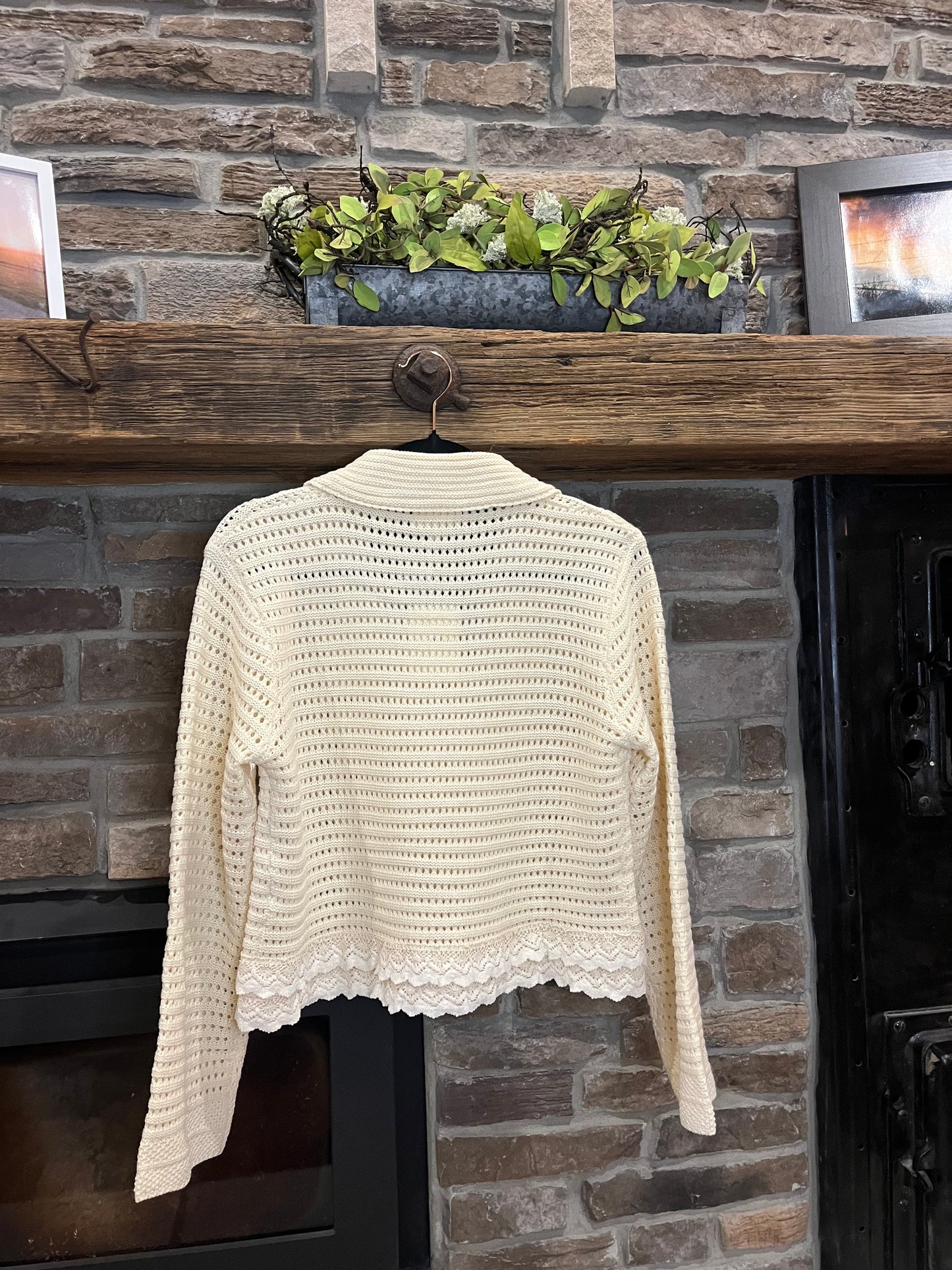 Button Down Sweater