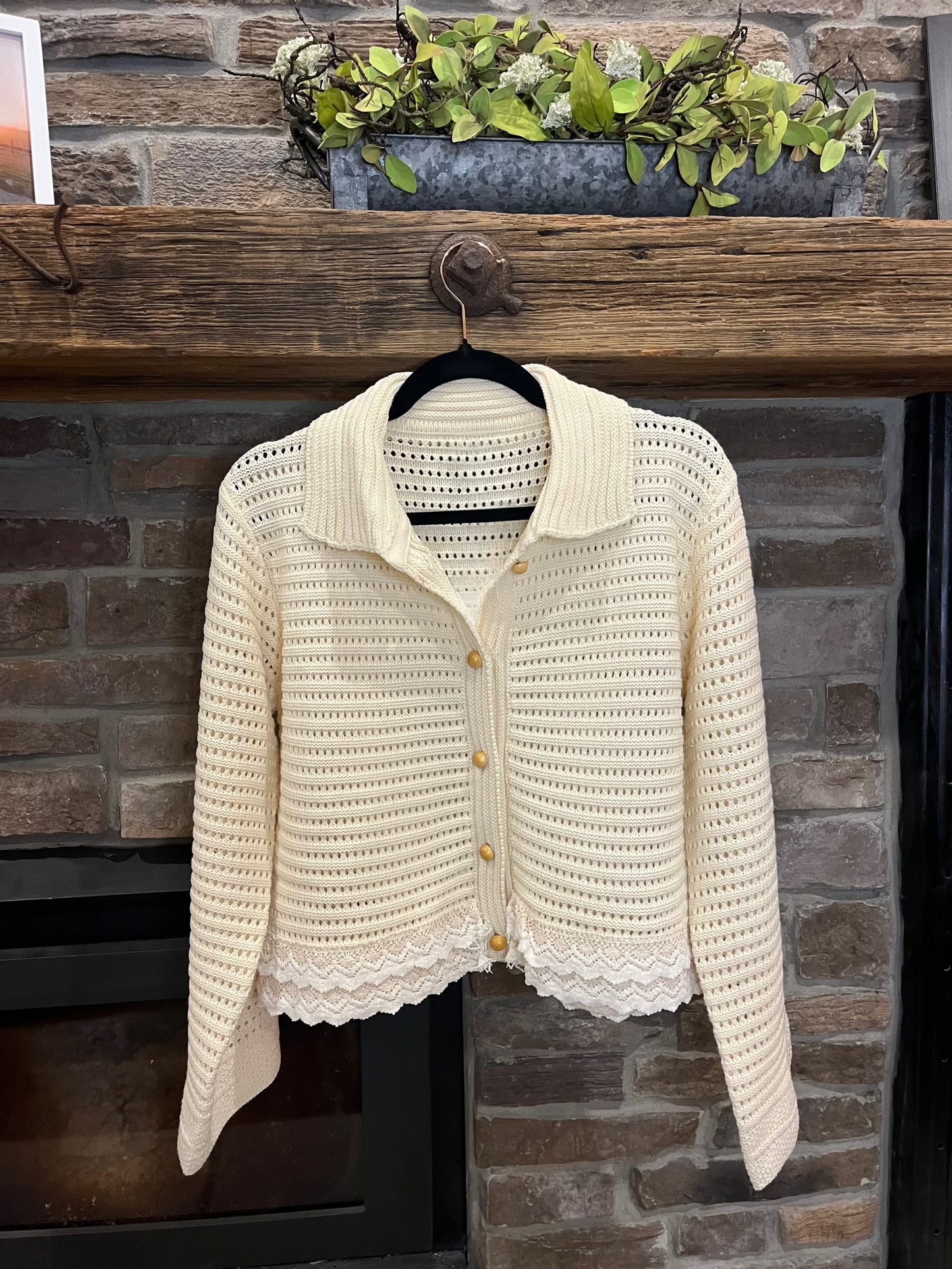 Button Down Sweater